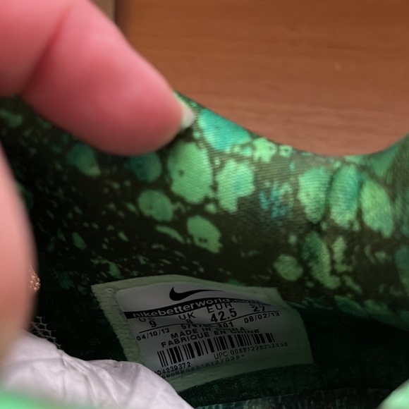 Nike lebron x low tarp green - Picture 9 of 11
